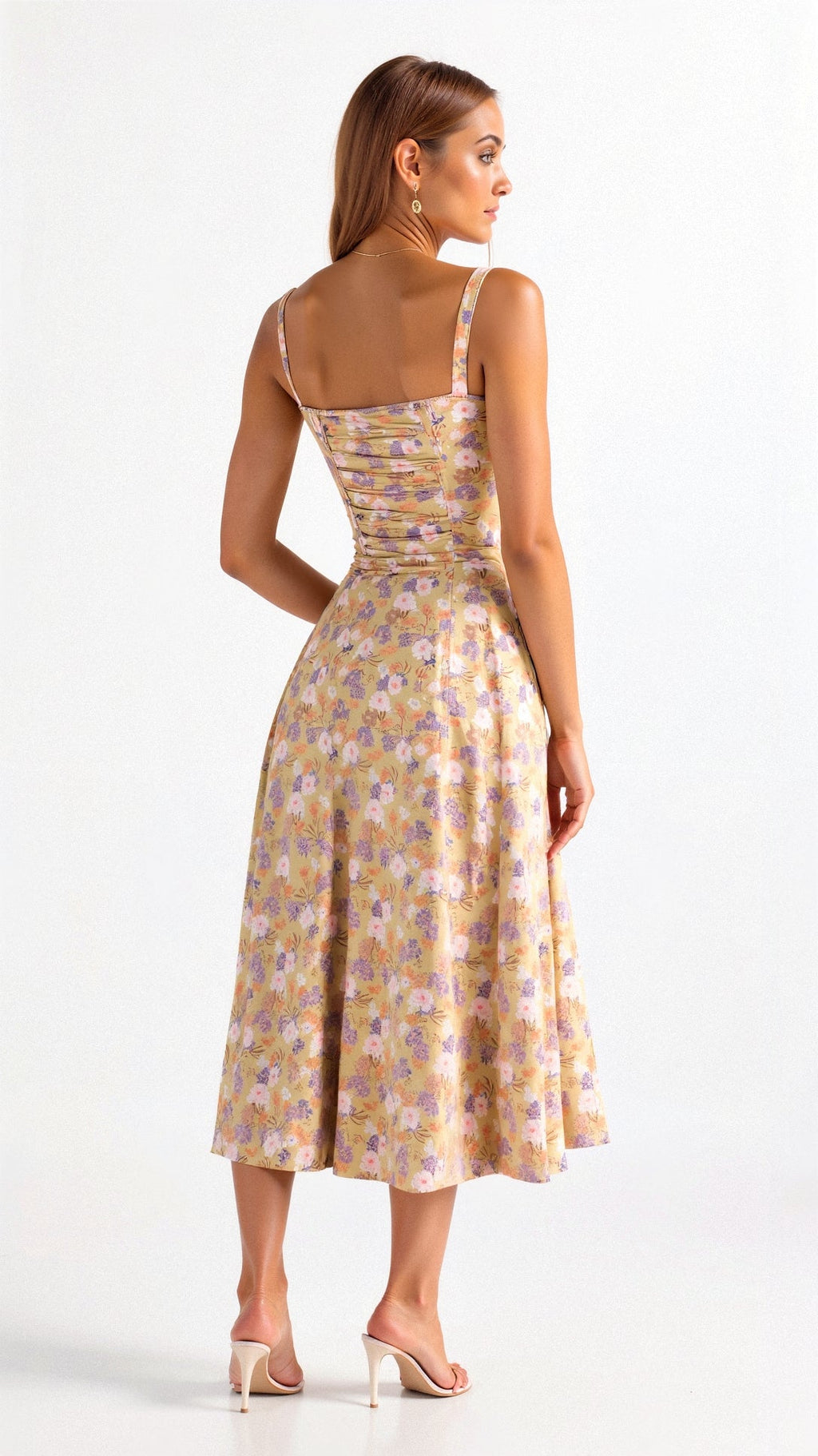 Corset Midi Dress for Women | Elegant Fit | Formal and Special Occasion Wear