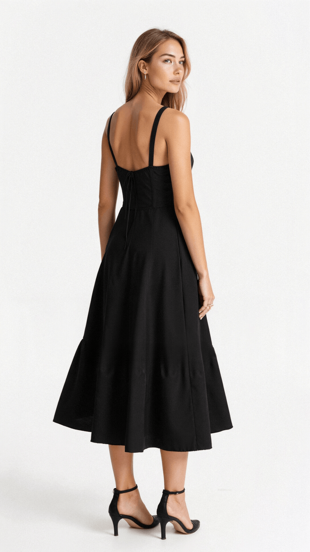 Corset Midi Dress for Women | Elegant Fit | Formal and Special Occasion Wear