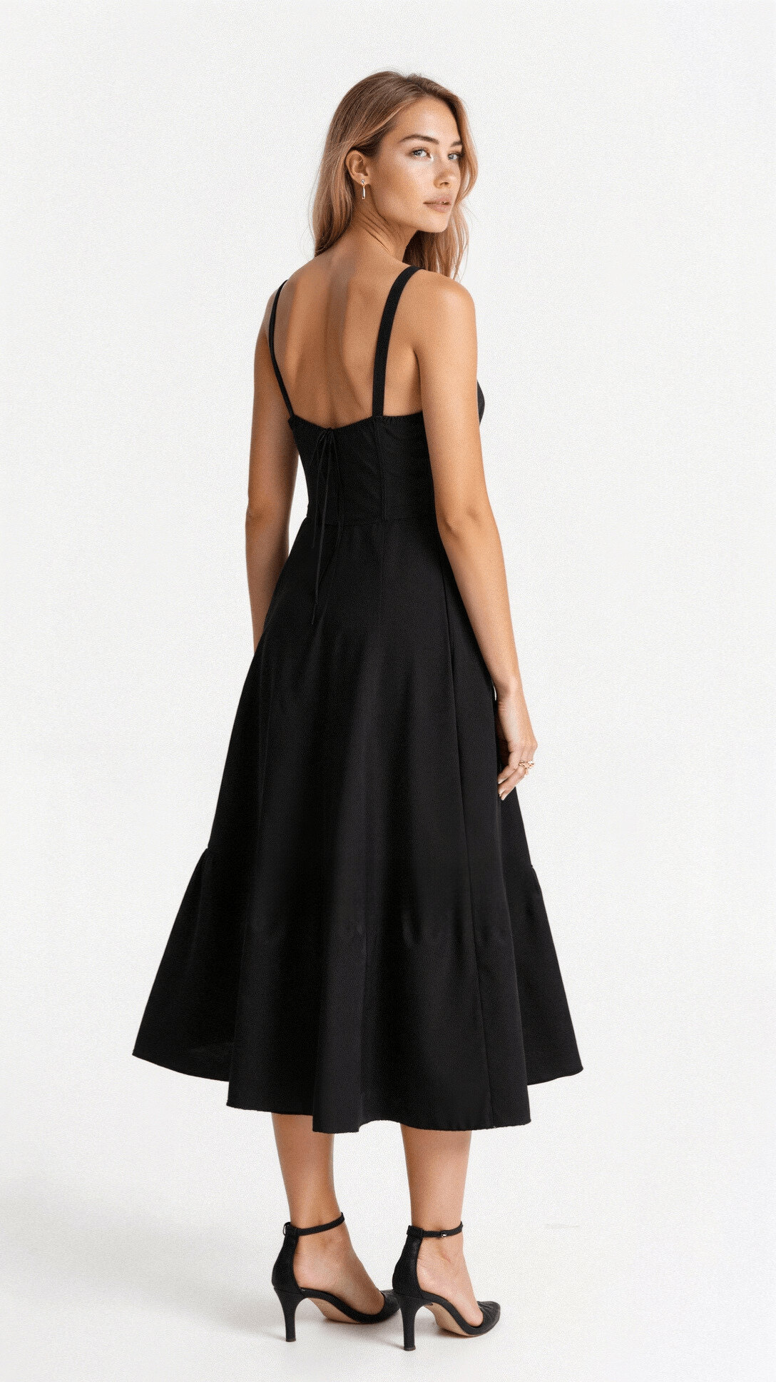 Corset Midi Dress for Women | Elegant Fit | Formal and Special Occasion Wear