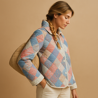 Cotton Printed Women's Coat | Casual Outerwear for Everyday Style | Lightweight Design for Versatile Wear