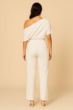 Elegant Women's Spring Jumpsuit | Lightweight Fabric | Casual Wear
