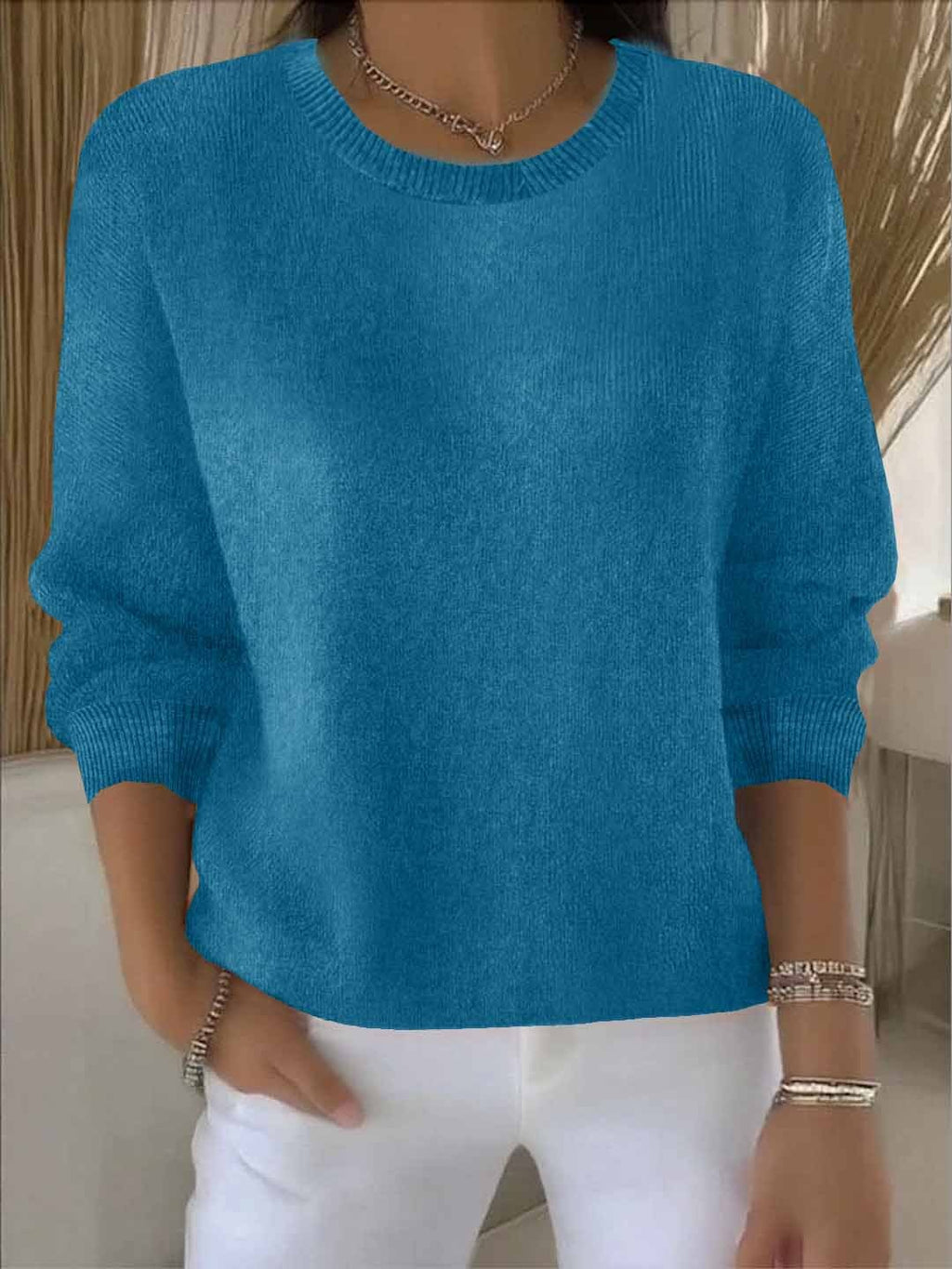 Sophisticated Jumper for women's Casual Wear, Stylish Layering