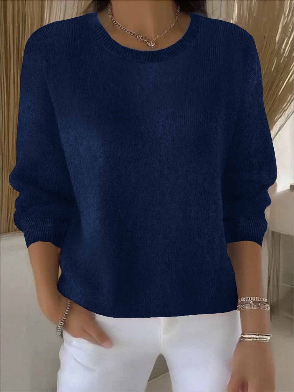 Sophisticated Jumper for women's Casual Wear, Stylish Layering