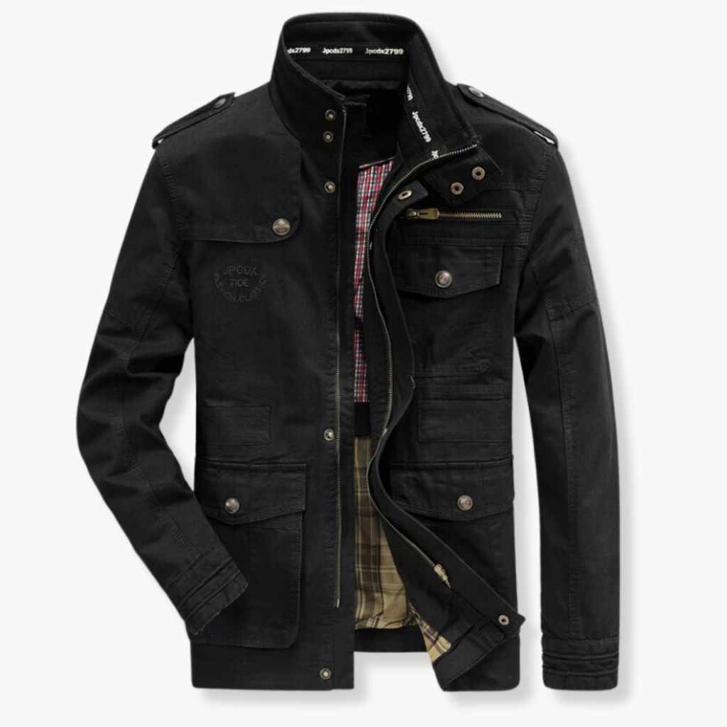 Rugged Explorer Cargo Jacket – Outdoor Adventure, Casual Wear