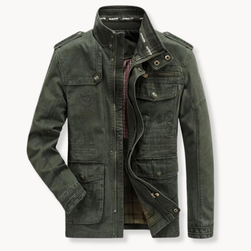 Rugged Explorer Cargo Jacket – Outdoor Adventure, Casual Wear