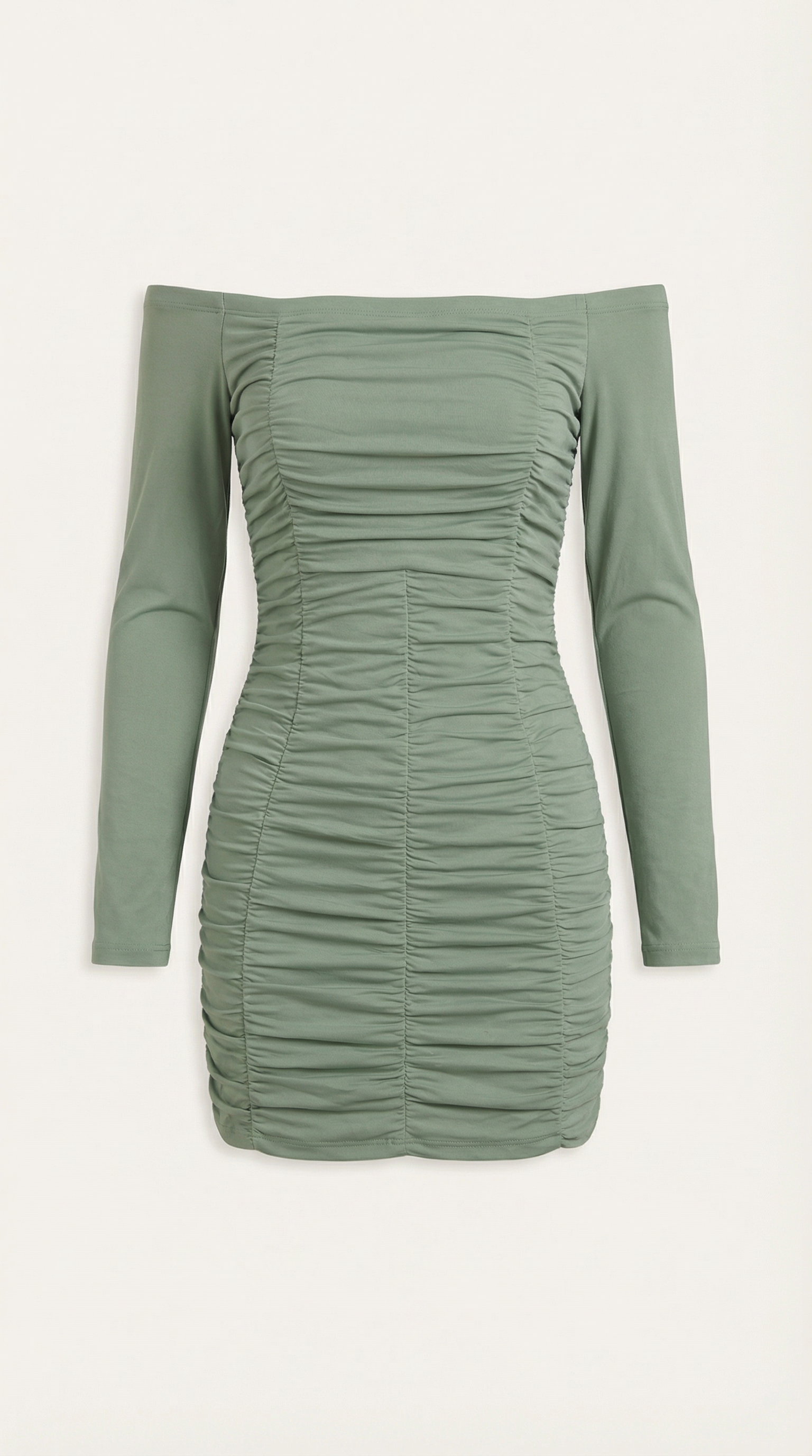 Figure-Hugging Mini Dress in Stretch Fabric - Elegant Evening Wear for Parties and Special Occasions