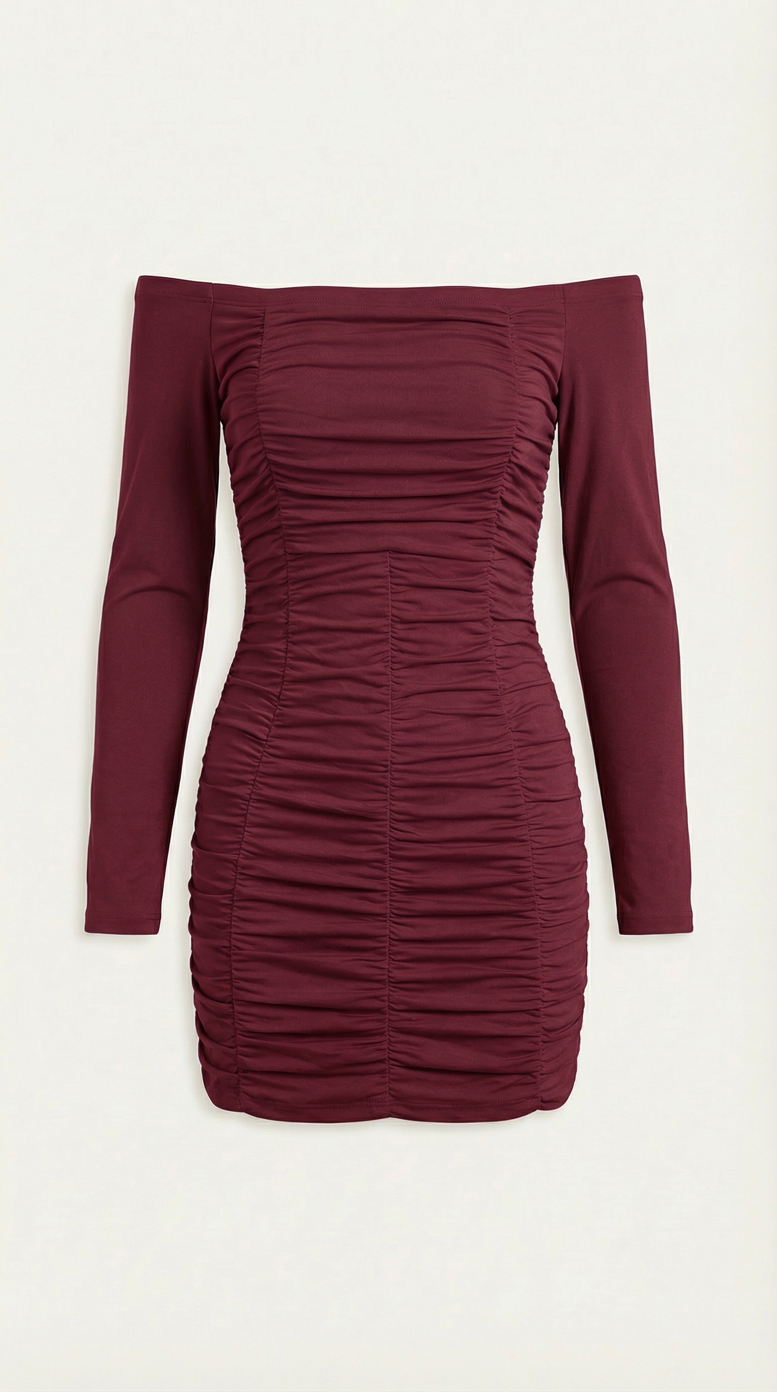Figure-Hugging Mini Dress in Stretch Fabric - Elegant Evening Wear for Parties and Special Occasions