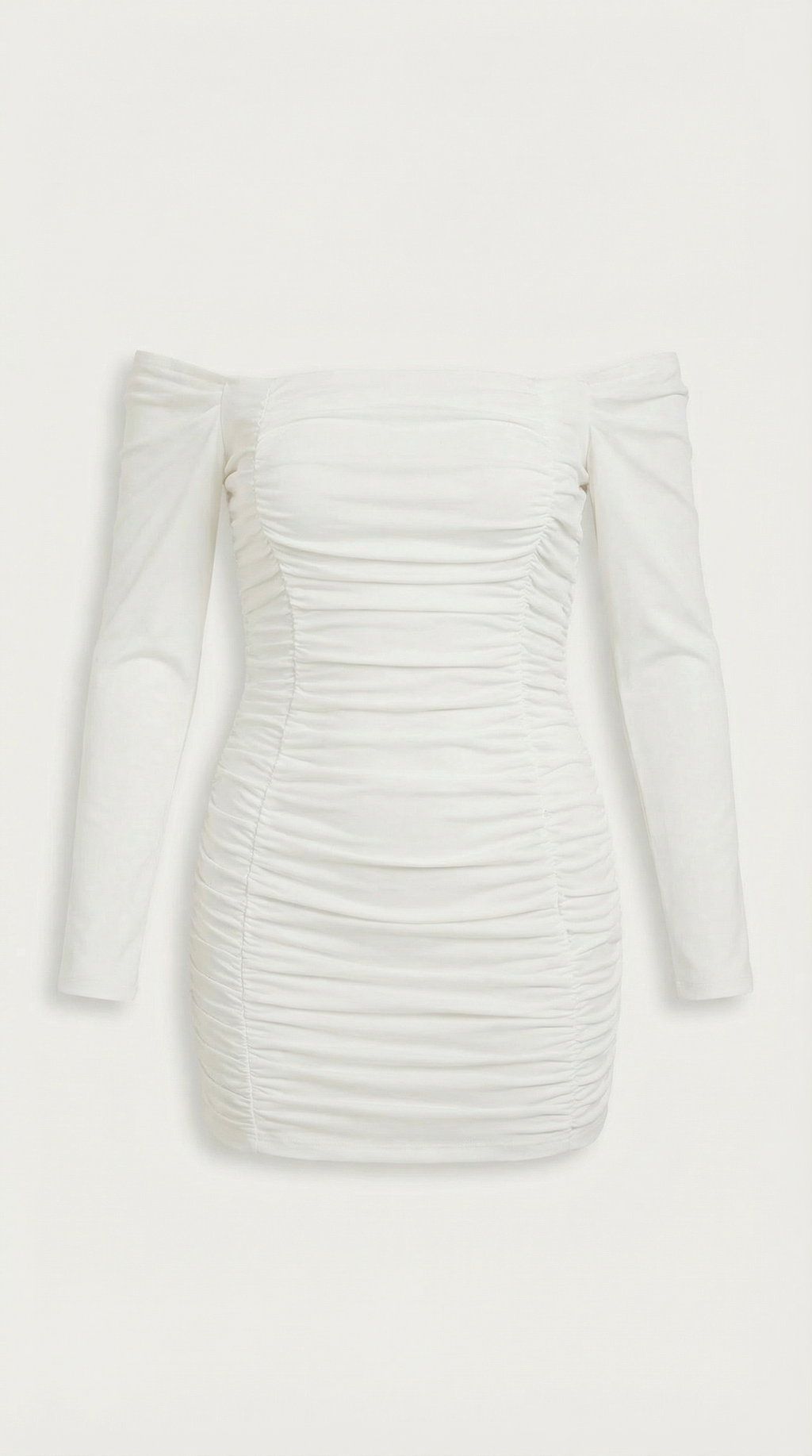 Figure-Hugging Mini Dress in Stretch Fabric - Elegant Evening Wear for Parties and Special Occasions