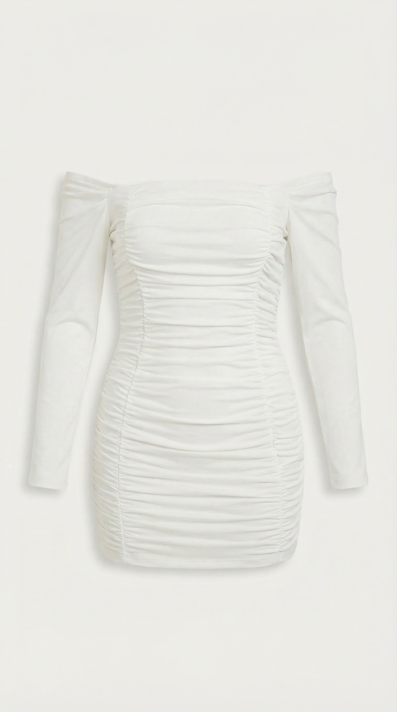 Figure-Hugging Mini Dress in Stretch Fabric - Elegant Evening Wear for Parties and Special Occasions