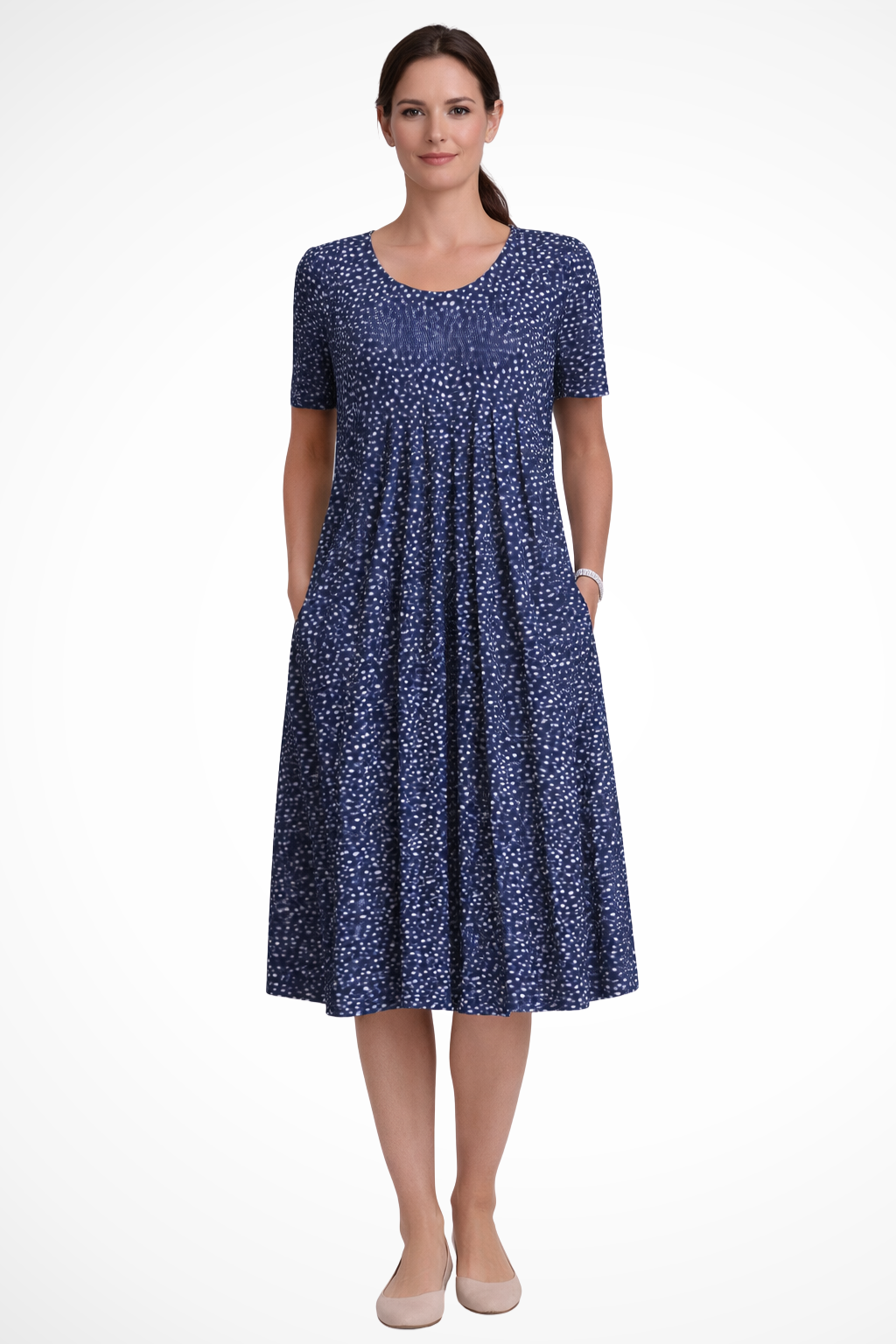 Floral Maxi Summer Dress | Short Sleeve | Perfect for Festive Occasions
