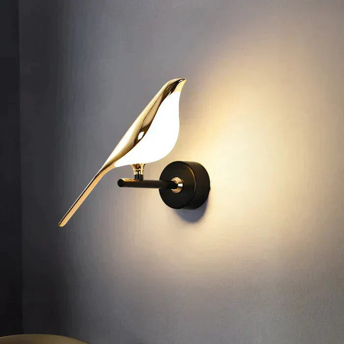 Bird Design LED Wall Lamp - Modern Decorative Lighting for Home and Office - Energy-Efficient Wall Fixture