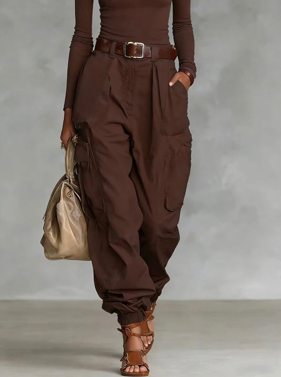 Multi-Pocket Cargo Pants – Casual Wear, Outdoor Activities