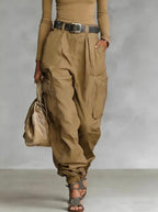 Multi-Pocket Cargo Pants – Casual Wear, Outdoor Activities