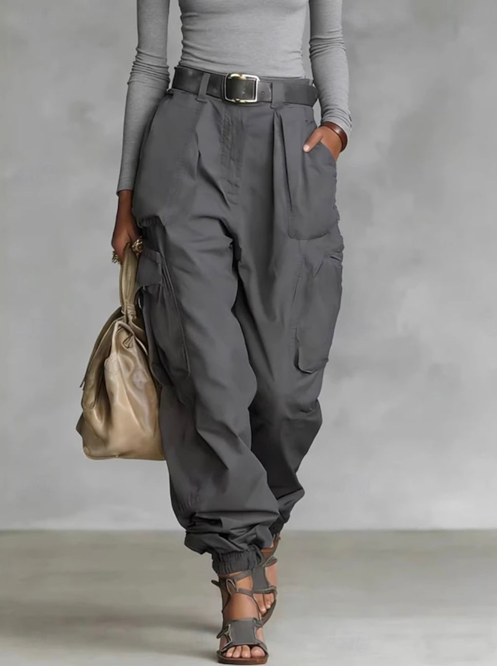 Multi-Pocket Cargo Pants – Casual Wear, Outdoor Activities