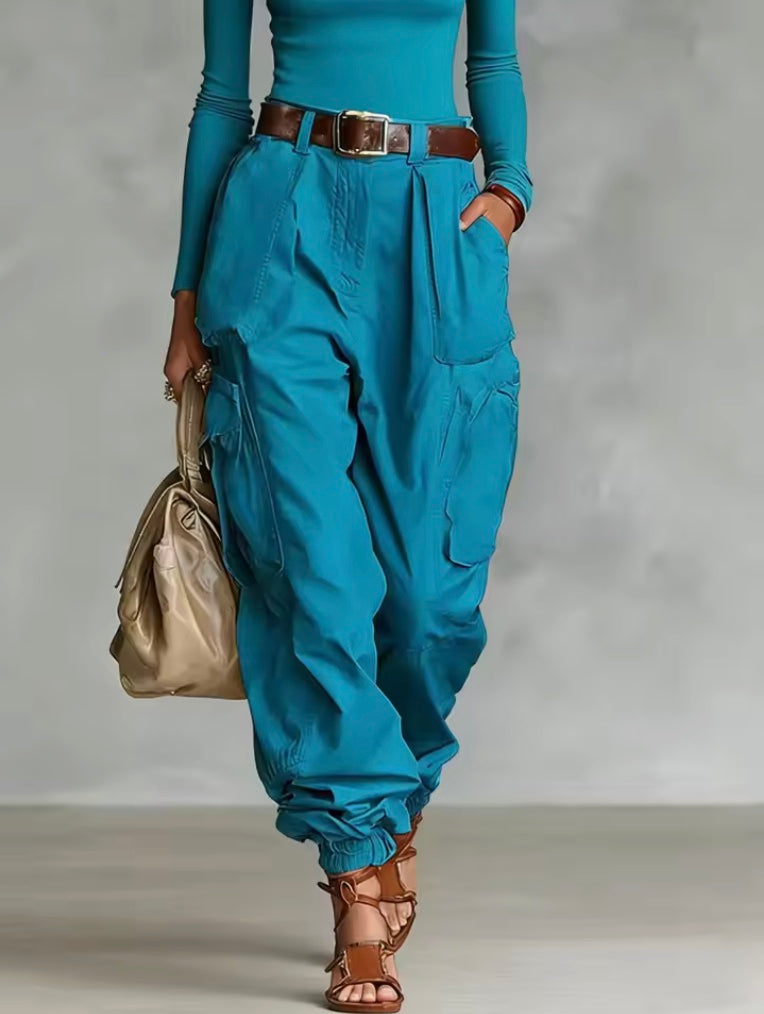 Multi-Pocket Cargo Pants – Casual Wear, Outdoor Activities