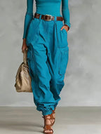 Multi-Pocket Cargo Pants – Casual Wear, Outdoor Activities