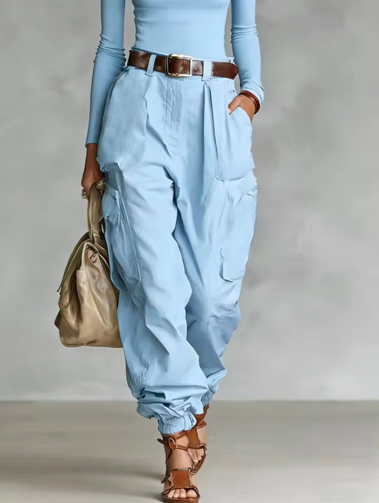 Multi-Pocket Cargo Pants – Casual Wear, Outdoor Activities