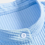 Italian Cotton Dress Shirt for Men - Classic Fit, Casual or Formal Wear