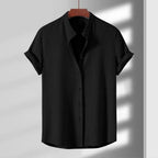 Italian Cotton Dress Shirt for Men - Classic Fit, Casual or Formal Wear