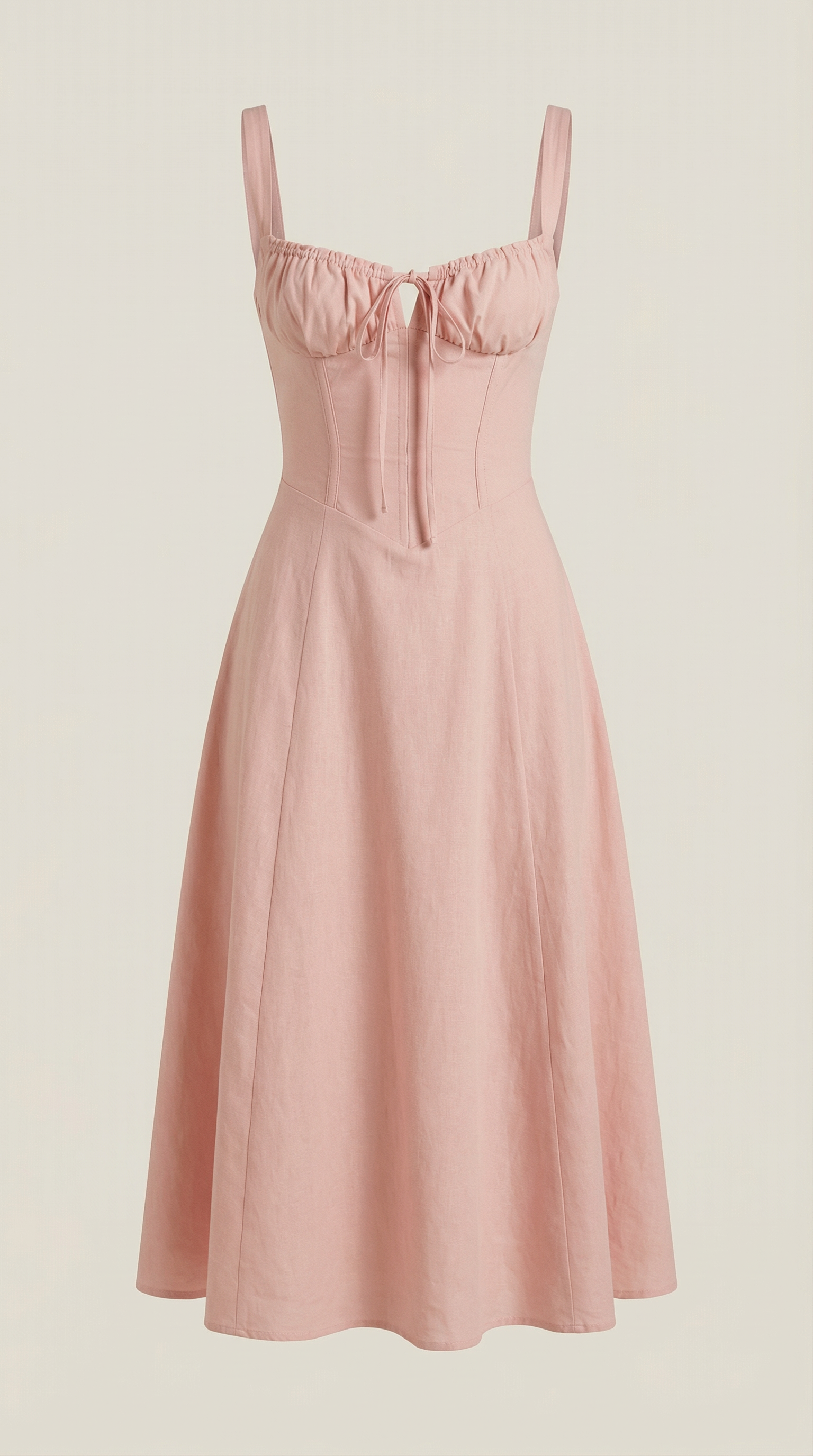 Jade Laced Midi Dress - Elegant Casual Wear for Women - Perfect for Parties and Events
