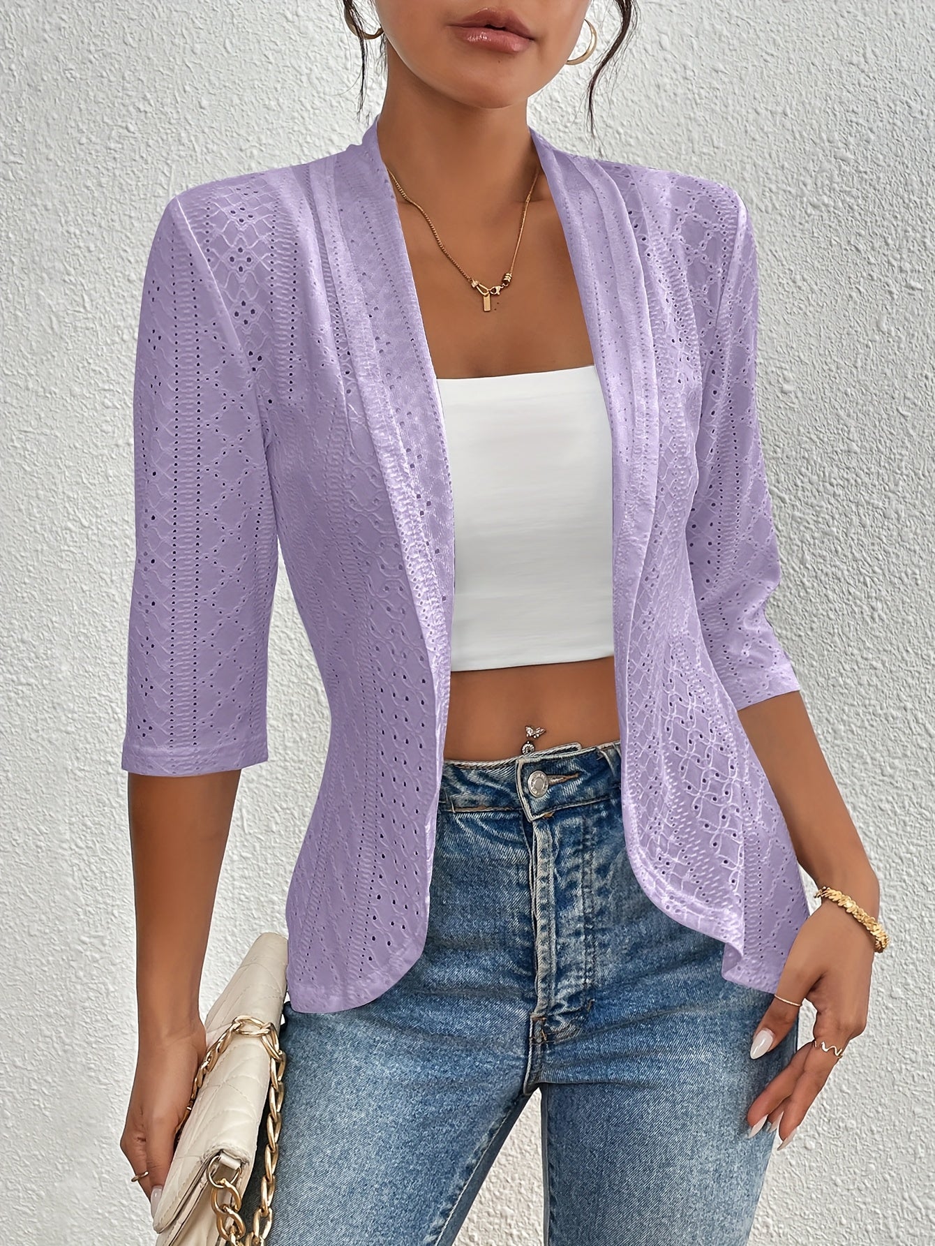 Kimono Drape Coat in Soft Fabric for Casual Layering and Everyday Wear