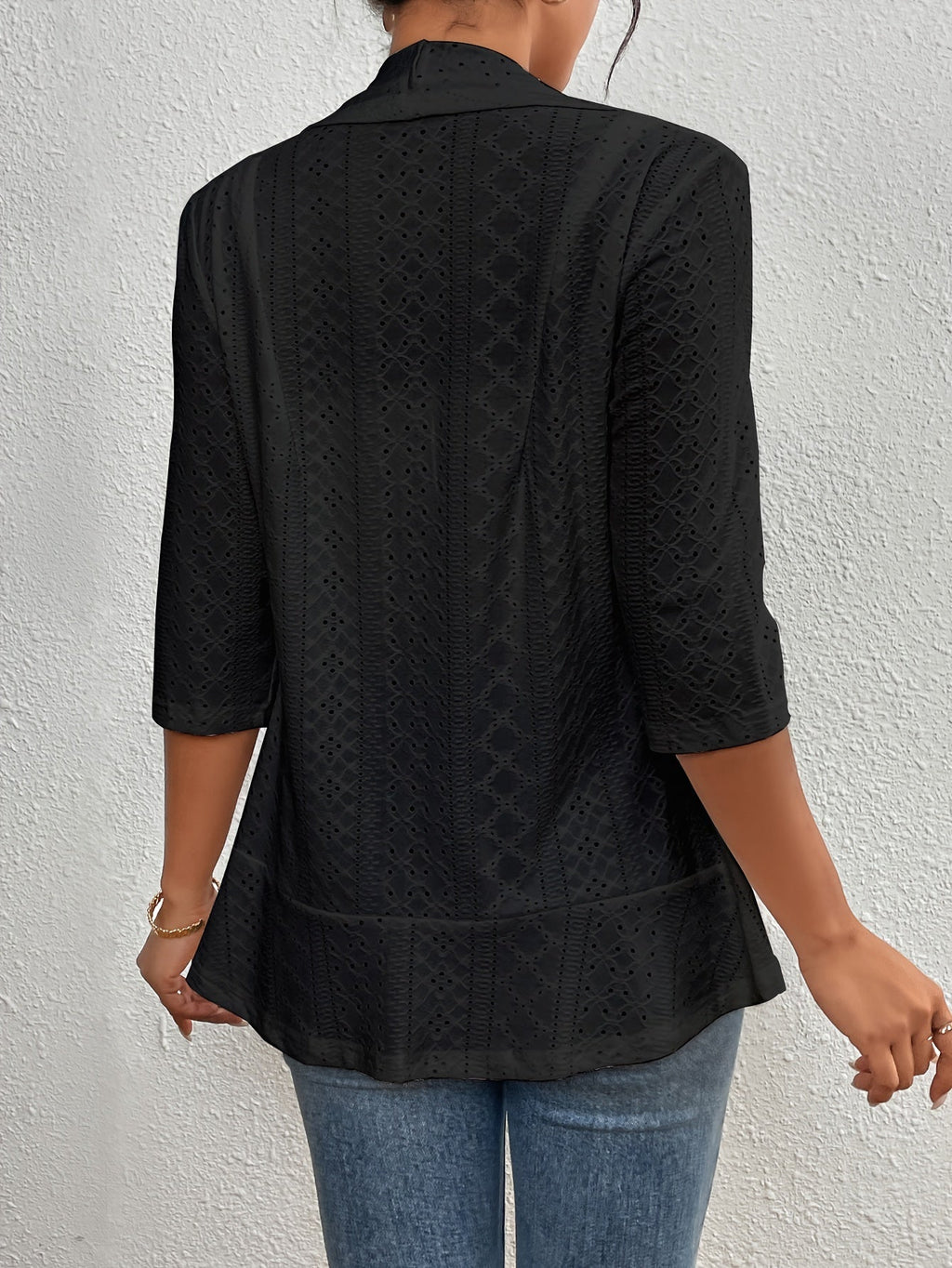 Kimono Drape Coat in Soft Fabric for Casual Layering and Everyday Wear