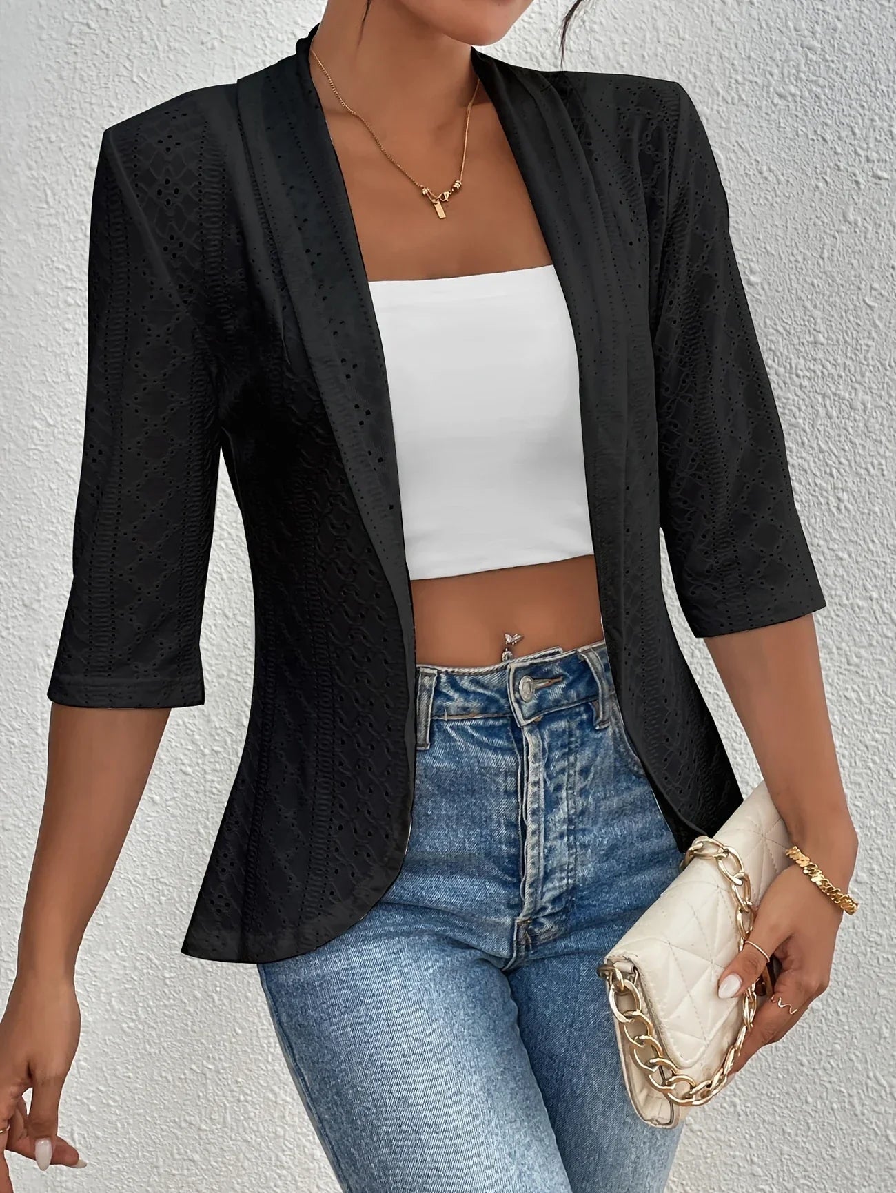 Kimono Drape Coat in Soft Fabric for Casual Layering and Everyday Wear