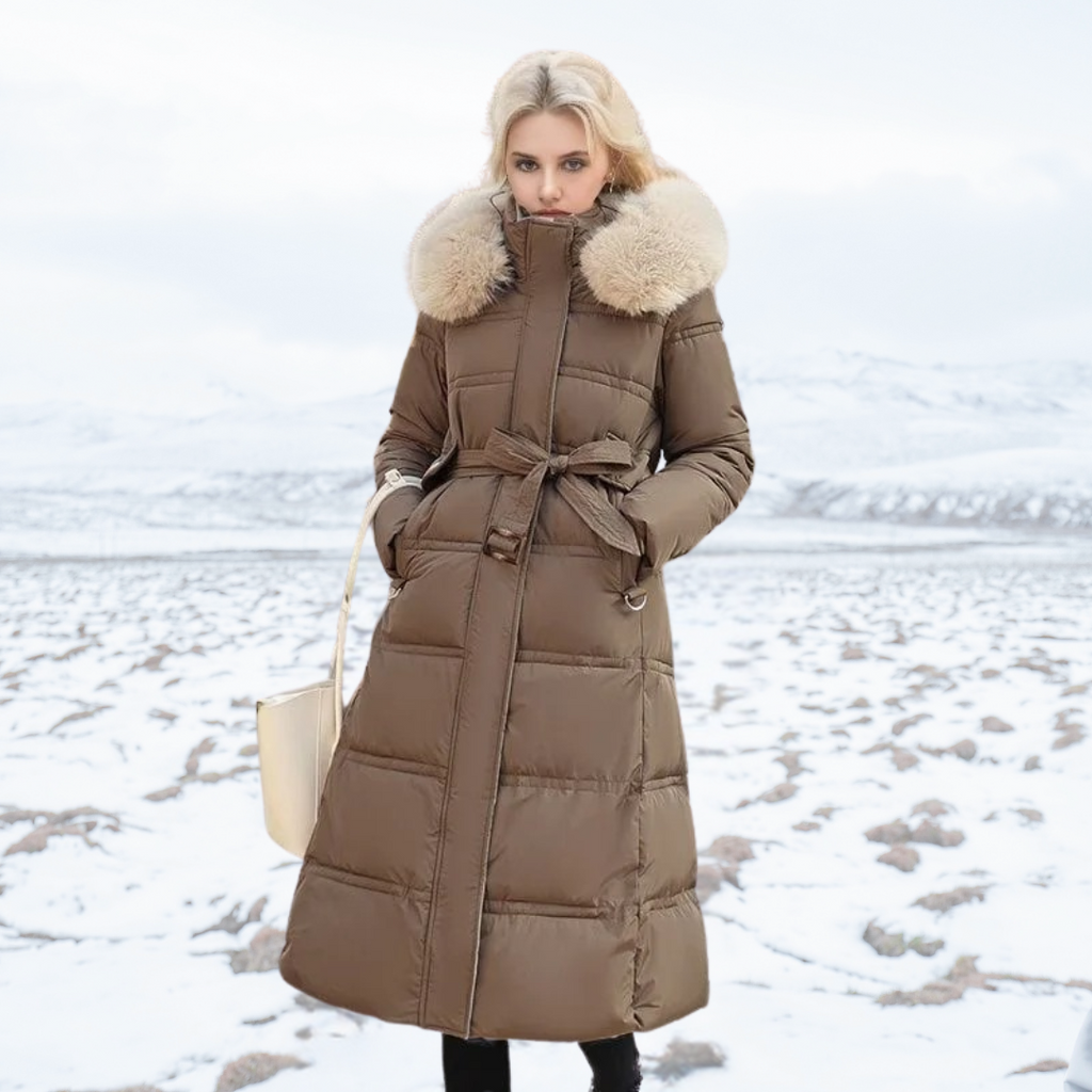 Women's Winter Parka with Fur Hood – Warm, Stylish & Perfect for Outdoor Wear