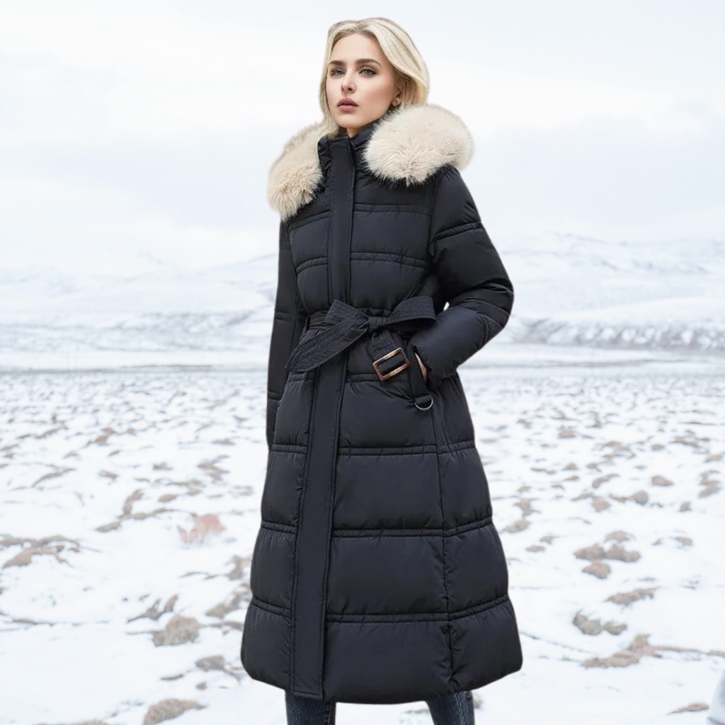 Women's Winter Parka with Fur Hood – Warm, Stylish & Perfect for Outdoor Wear