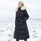 Women's Winter Parka with Fur Hood – Warm, Stylish & Perfect for Outdoor Wear
