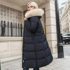 Fur-Hooded Winter Parka for Women – Stylish, Warm & Perfect for Outdoor Activities