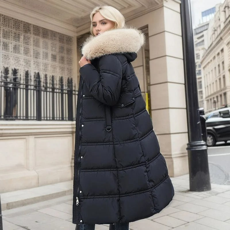 Women's Winter Parka with Fur Hood – Warm, Stylish & Perfect for Outdoor Wear