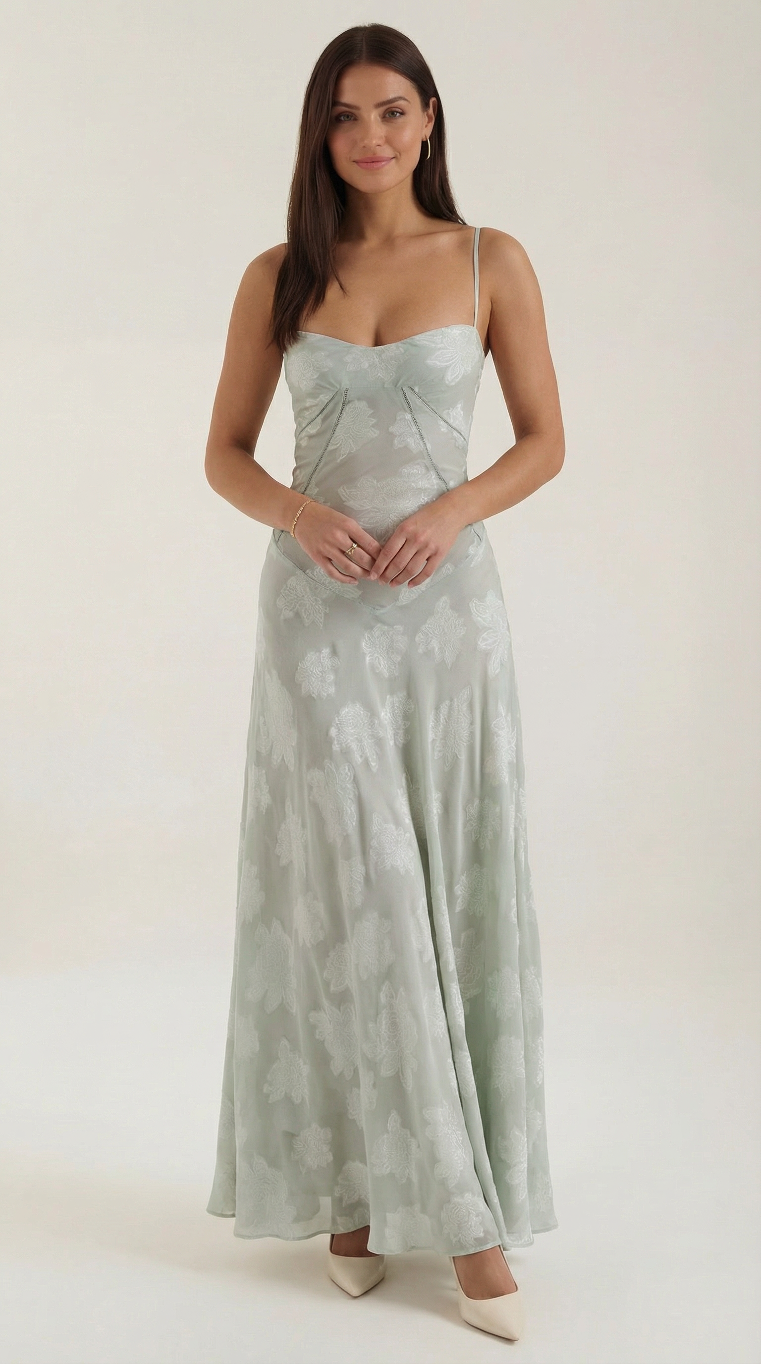 Lace Maxi Dress for Women - Elegant Arabelle Design - Perfect for Formal Events and Special Occasions