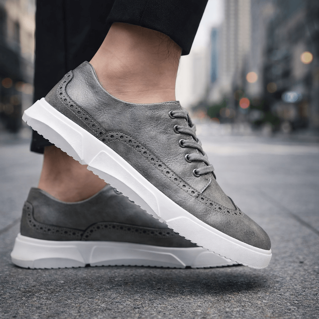 Leather Harrington Trainers for Casual Wear - Comfortable and Stylish Footwear