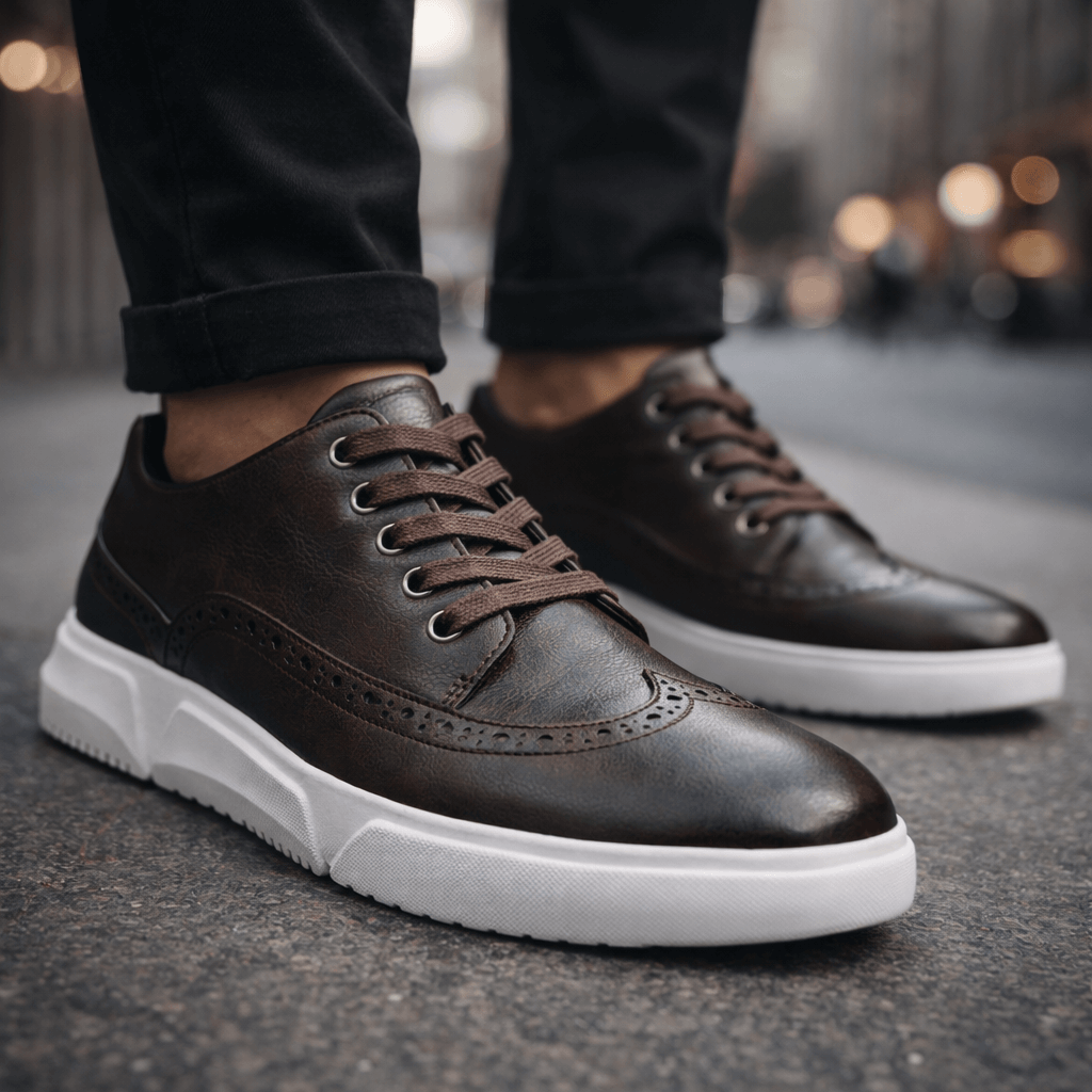 Leather Harrington Trainers for Casual Wear - Comfortable and Stylish Footwear