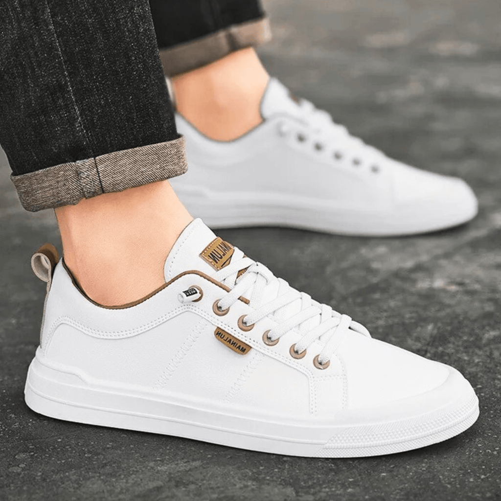 Leather Harrington Trainers for Casual Wear - Comfortable and Stylish Footwear