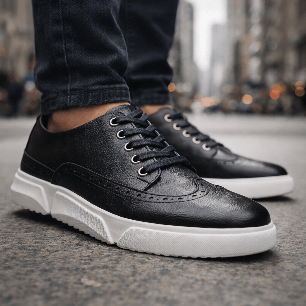 Leather Harrington Trainers for Casual Wear - Comfortable and Stylish Footwear