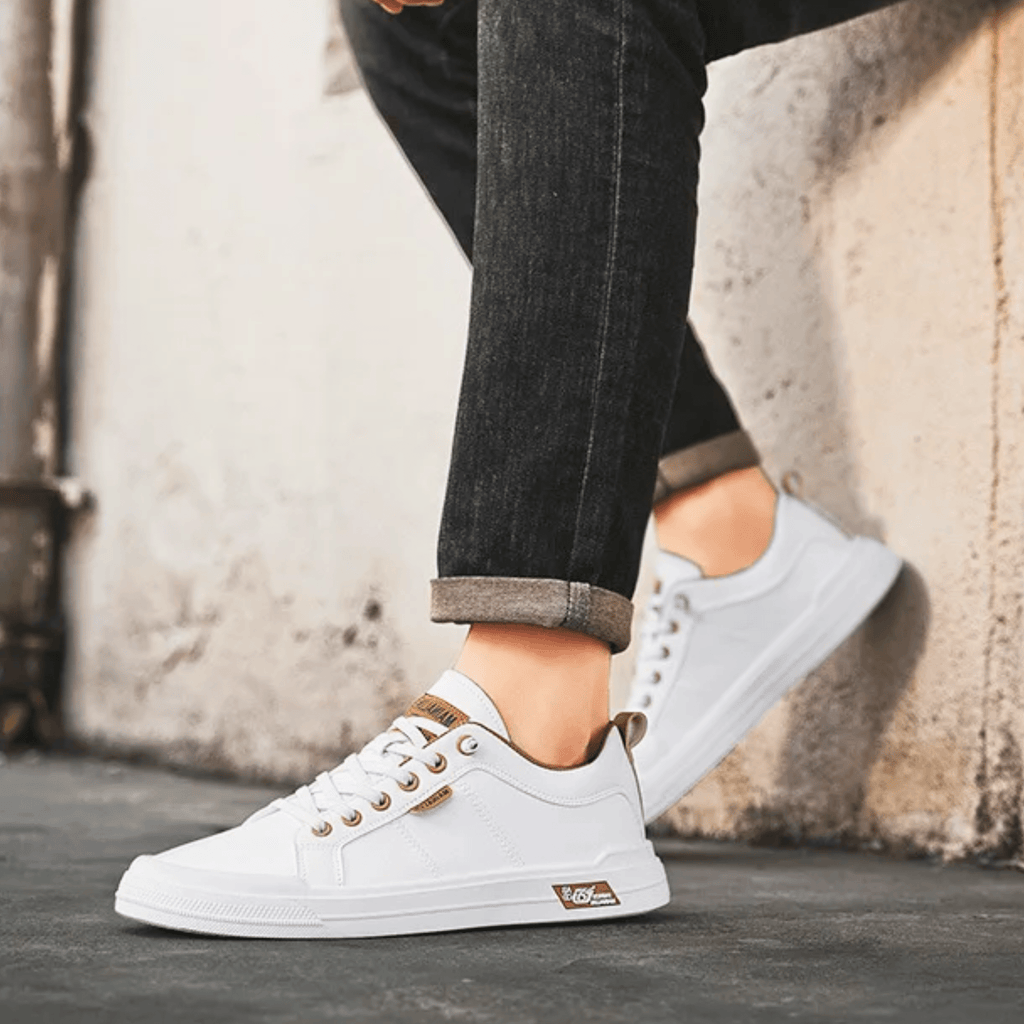 Leather Harrington Trainers for Casual Wear - Comfortable and Stylish Footwear