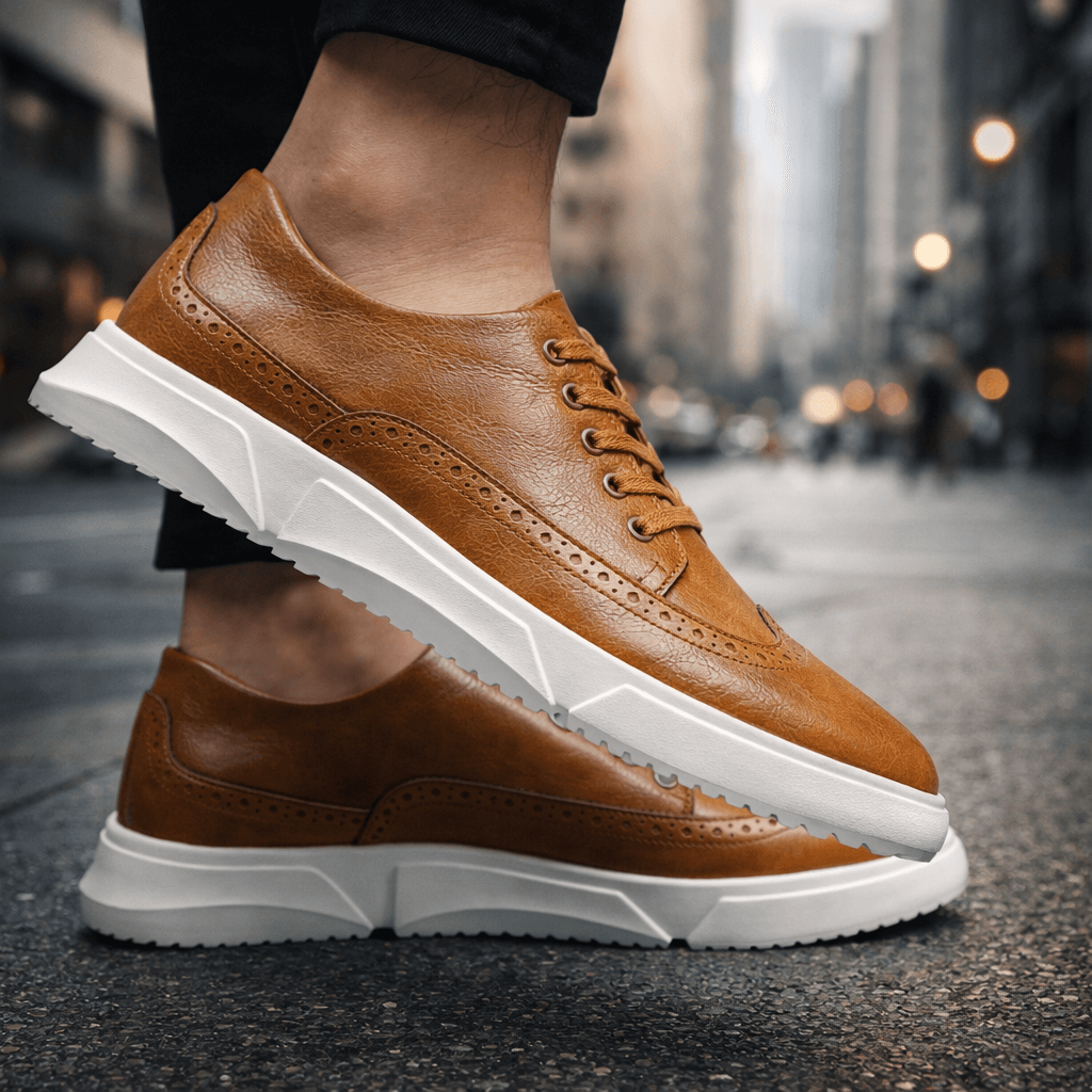 Leather Harrington Trainers for Casual Wear - Comfortable and Stylish Footwear