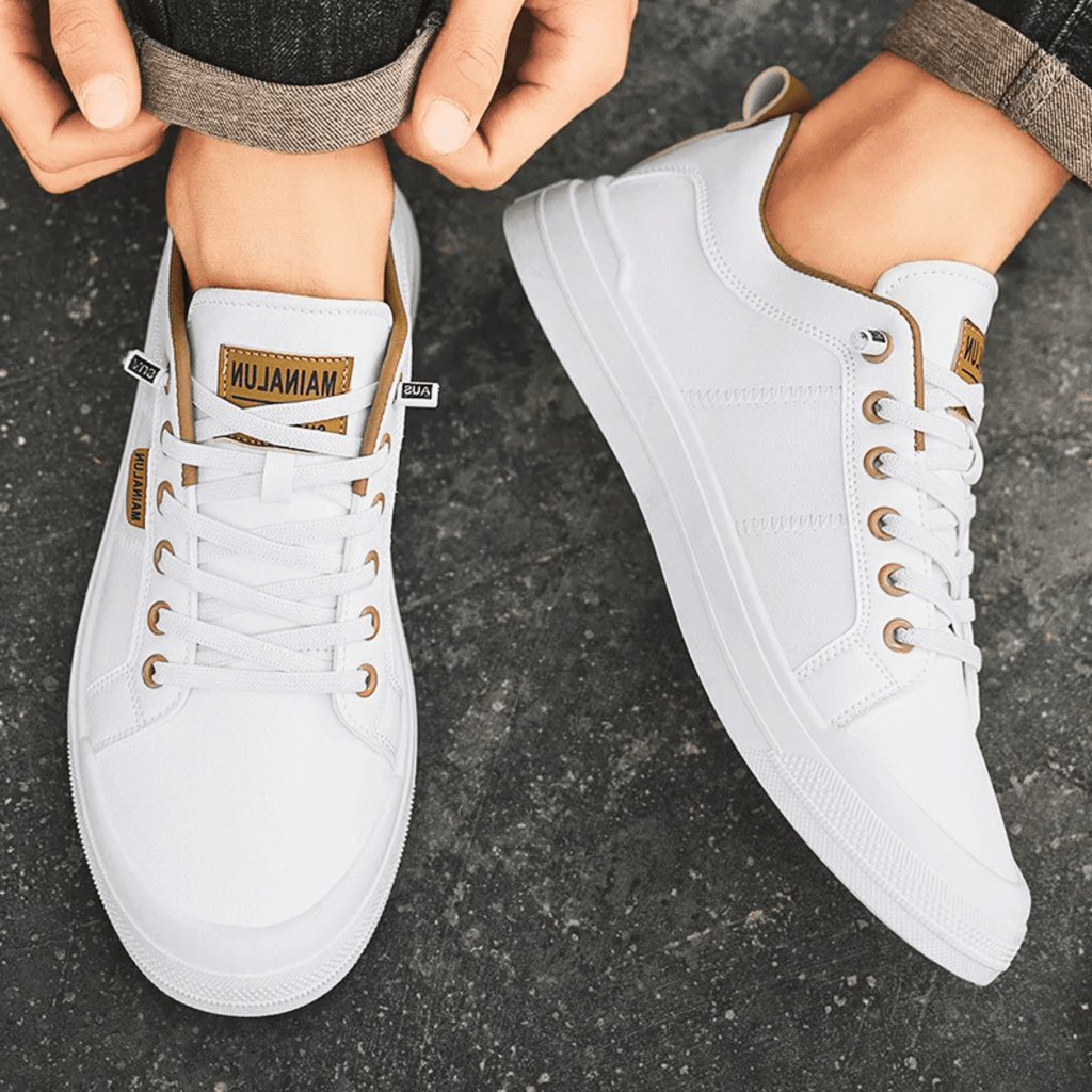 Leather Harrington Trainers for Casual Wear - Comfortable and Stylish Footwear