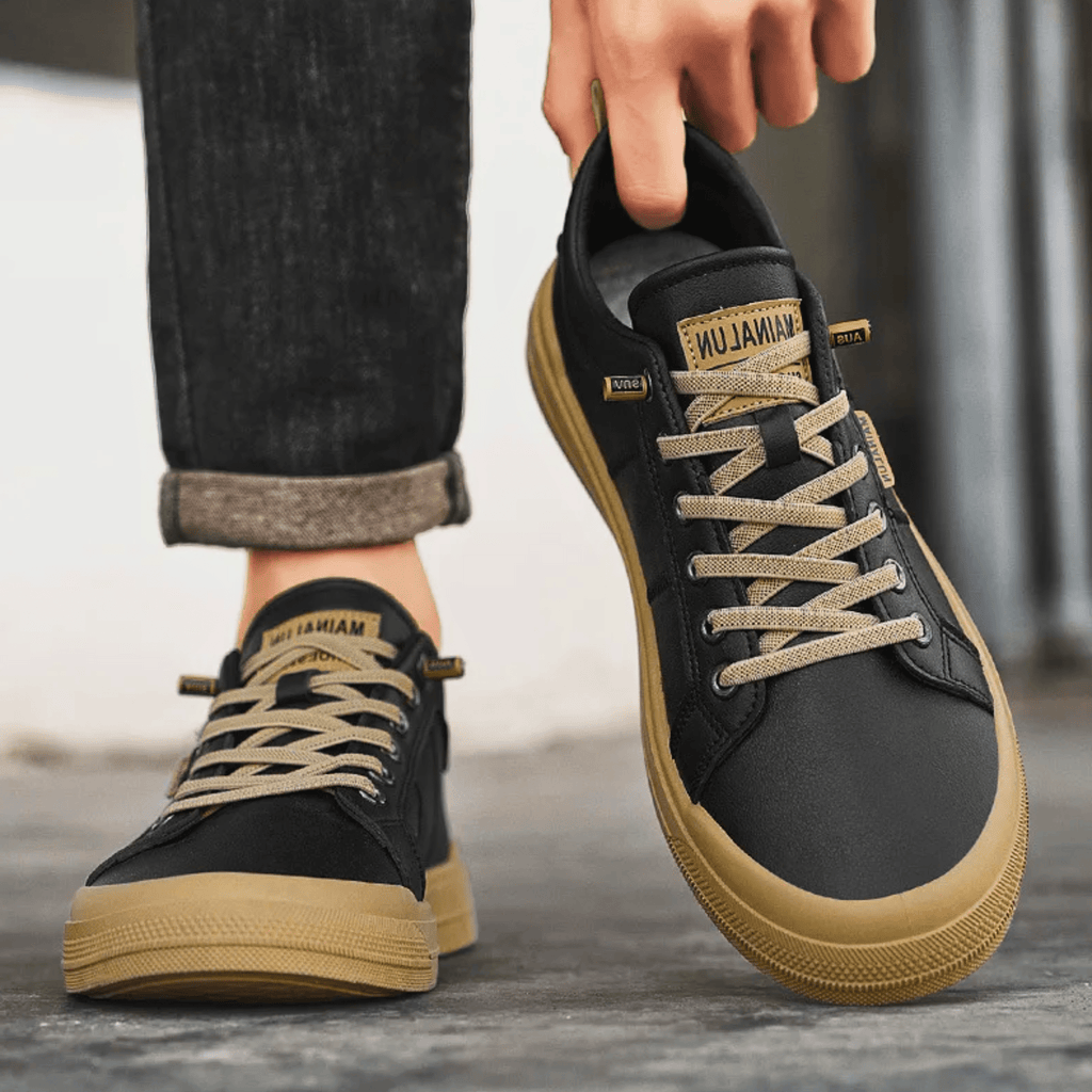 Leather Harrington Trainers for Casual Wear - Comfortable and Stylish Footwear