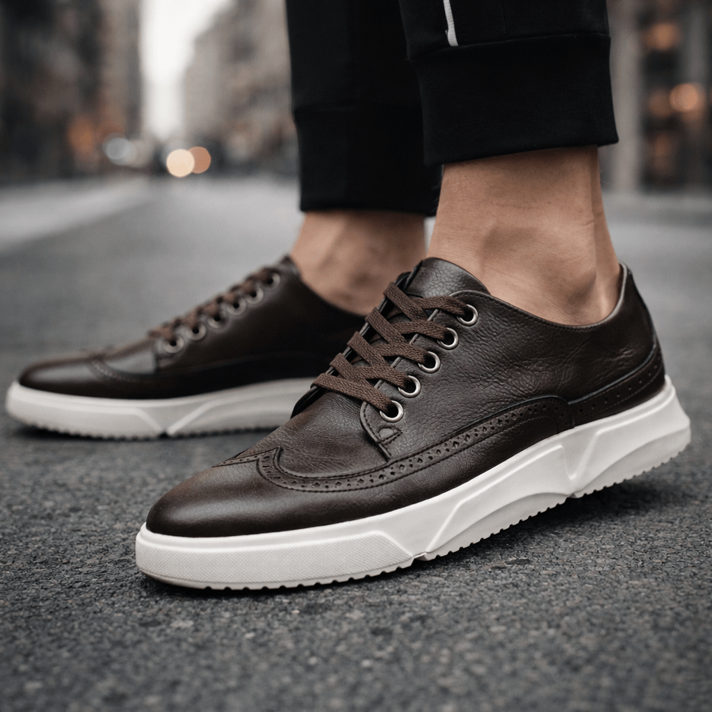 Leather Harrington Trainers for Casual Wear - Comfortable and Stylish Footwear