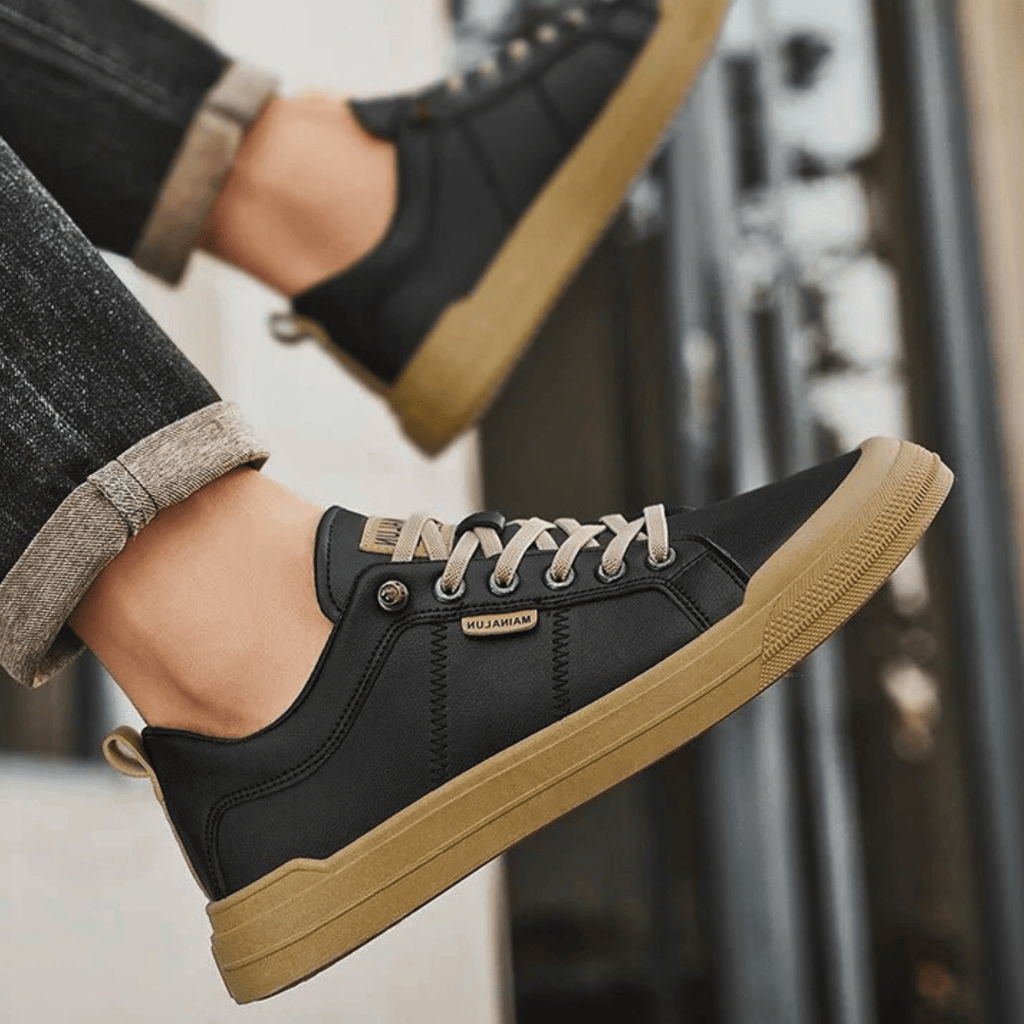 Leather Harrington Trainers for Casual Wear - Comfortable and Stylish Footwear
