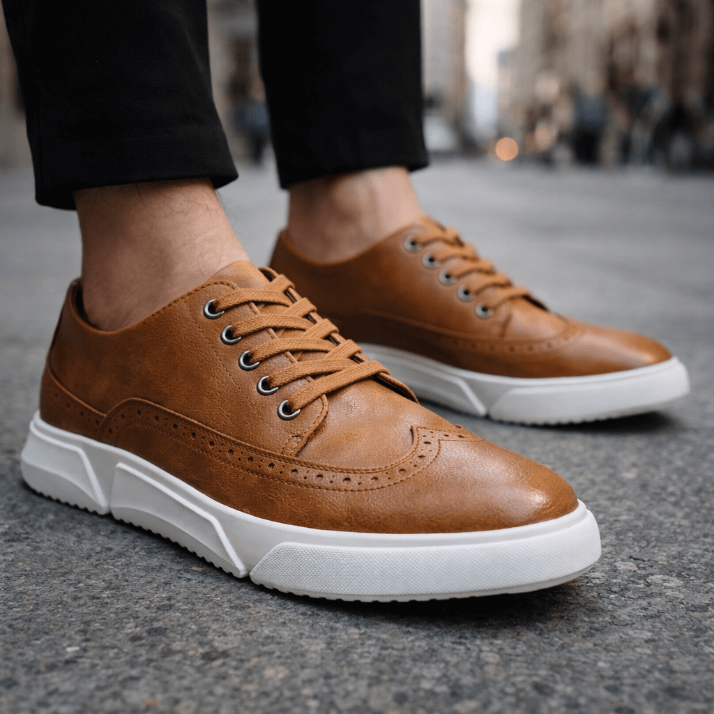 Leather Harrington Trainers for Casual Wear - Comfortable and Stylish Footwear
