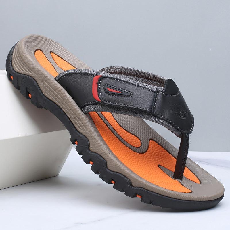 Leather Langford Sandals for Women - Casual Summer Footwear in Brown
