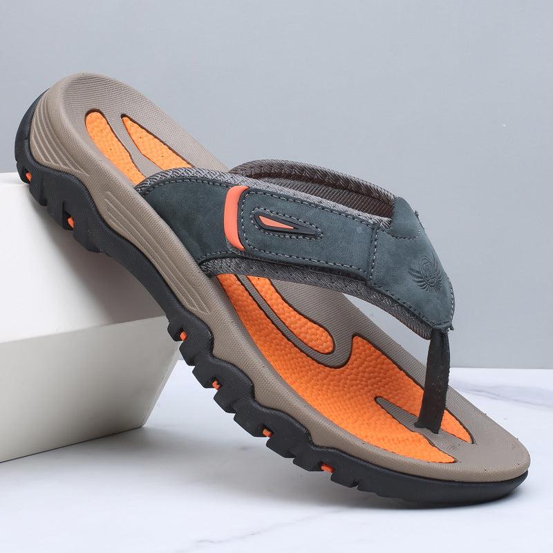 Leather Langford Sandals for Women - Casual Summer Footwear in Brown