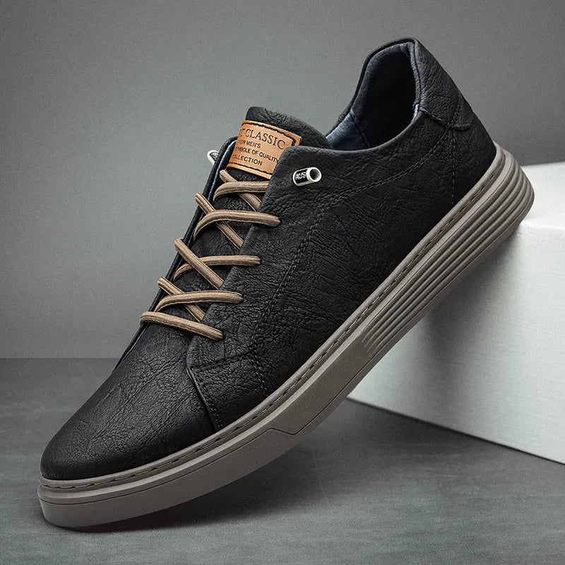 Leather Oxfords Trainers for Men - Casual Style Footwear for Everyday Use