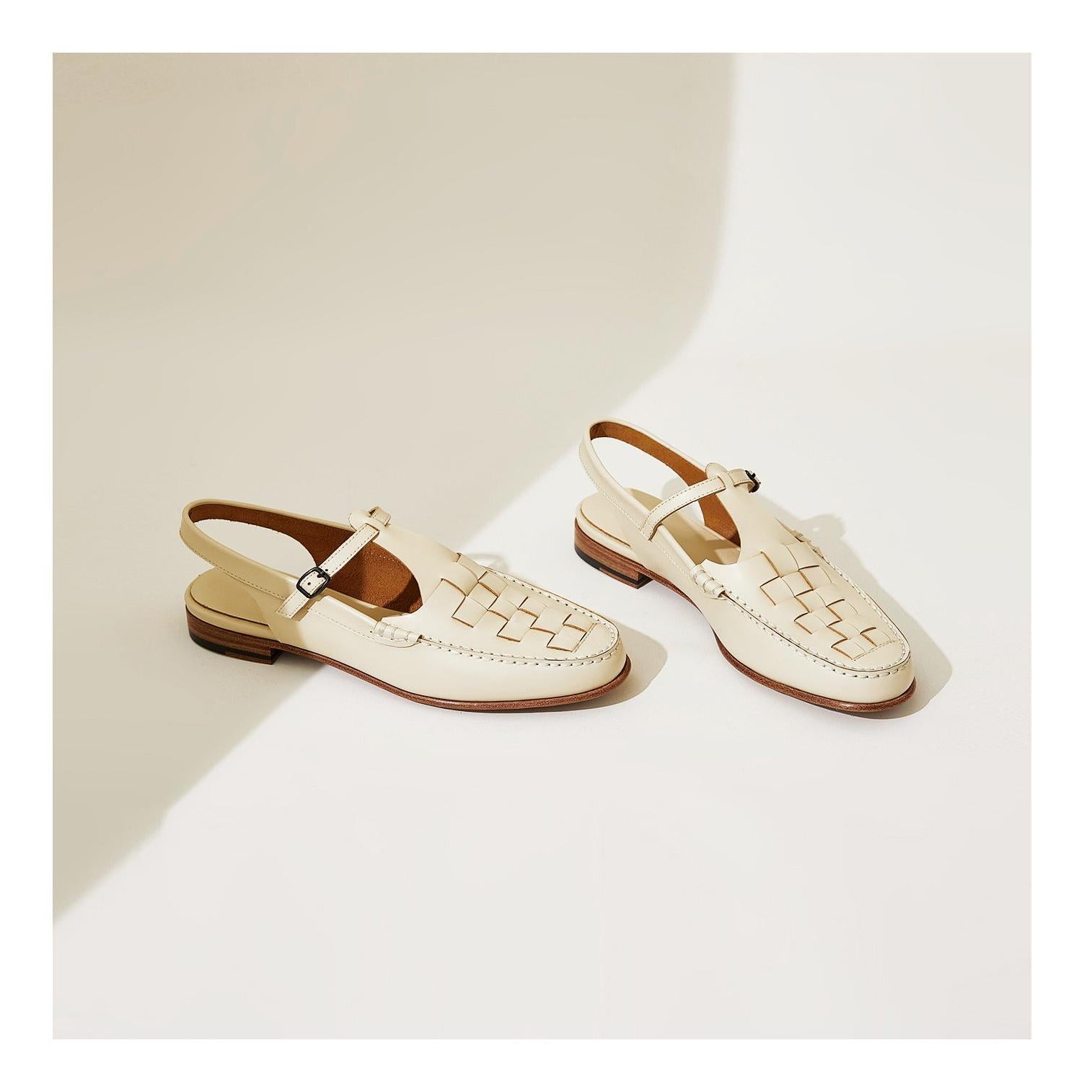 Leather Summer Sandals for Women - Comfortable Straps, Stylish Design for Casual Wear