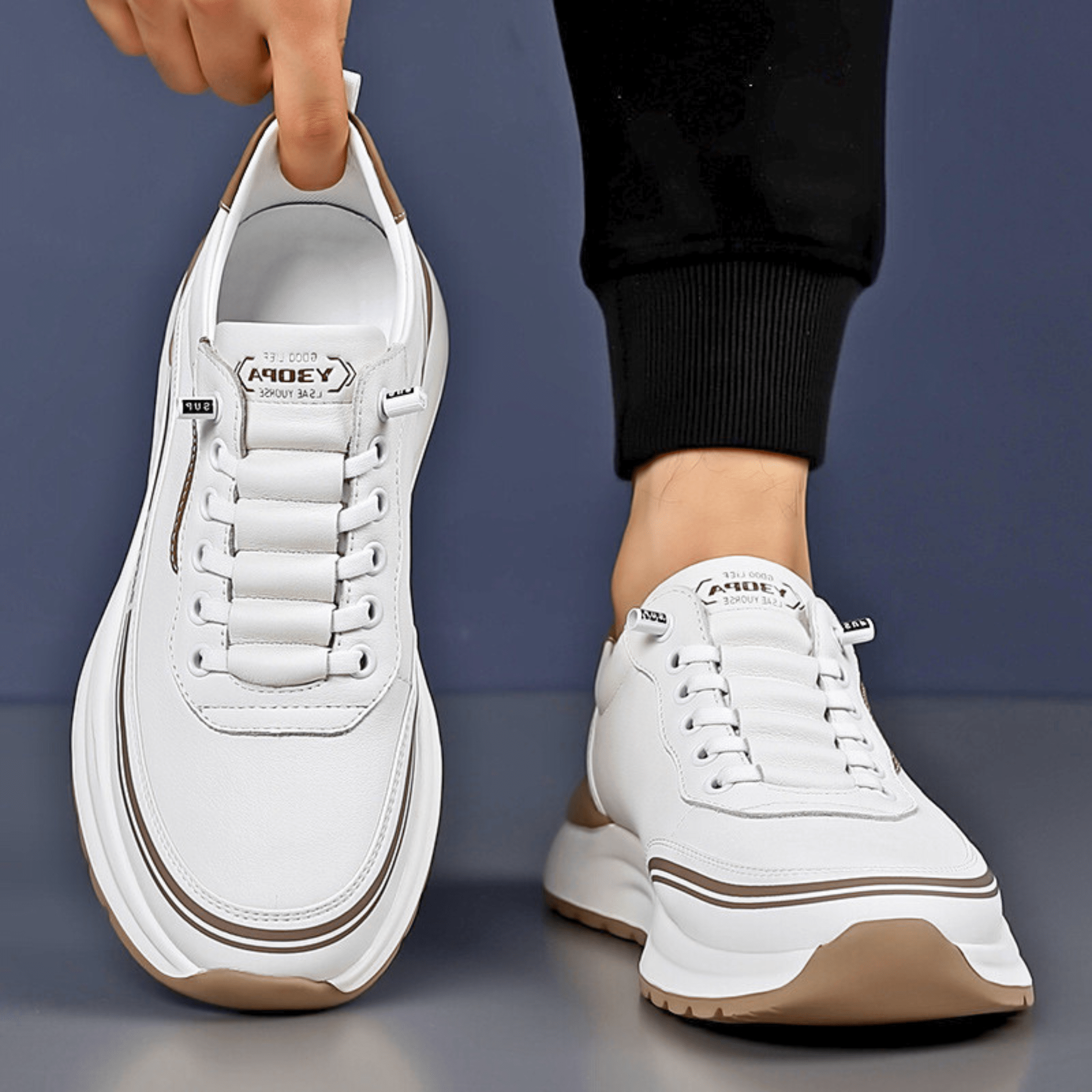 Leather Trainers for Casual Wear - Stylish and Durable Footwear