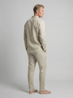 Lightweight Linen Shirt and Pants Set for Men – Casual Summer Outfit
